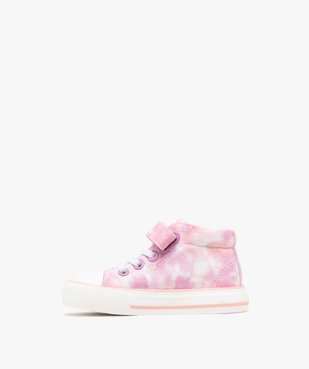 Baskets montantes en toile tie and dye bébé fille - Lovely Wings vue3 - LOVELY WINGS GEMO FOR GOOD - GEMO