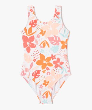 Maillot de bain fille une pièce à motifs exotiques vue1 - GEMO (ENFANT) - GEMO