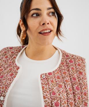 Gilet sans manches réversible femme grande taille vue4 - GEMO 4G GT - GEMO