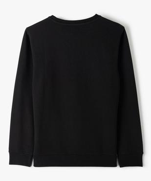 Sweat garçon en molleton uni vue3 - GEMO (JUNIOR) - GEMO