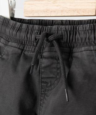Pantalon cargo résistant avec taille ajustable bébé garçon vue3 - GEMO 4G BEBE - GEMO