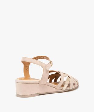 Sandales femme à talon dessus cuir brillant – Pierre Cardin vue4 - PIERRE CARDIN D - GEMO