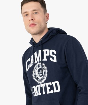 Sweat homme à capuche avec motif XXL – Camps United vue3 - CAMPS UNITED - GEMO