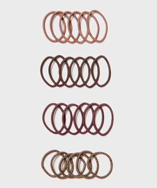 Elastiques larges pour les cheveux (lot de 24) vue1 - GEMO (ACCESS) - GEMO