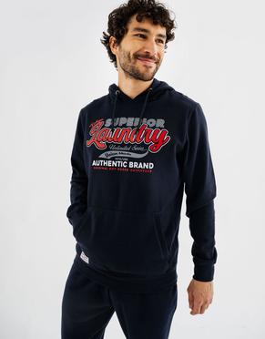 Sweat à capuche avec inscriptions homme - Tokyo Laundry vue10 - TOKYO LAUNDRY - GEMO