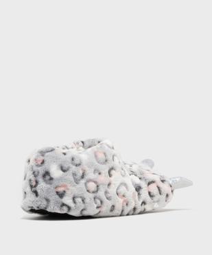 Chaussons en volume patte d'animal à griffes pailletées femme vue4 - GEMO(HOMWR FEM) - GEMO
