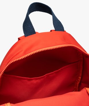 Sac à dos maternelle imprimé tigre avec pochette assortie vue3 - GEMO (ENFANT) - GEMO