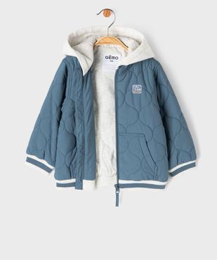Doudoune à capuche doublé jersey bébé garçon  vue2 - GEMO(BEBE DEBT) - GEMO