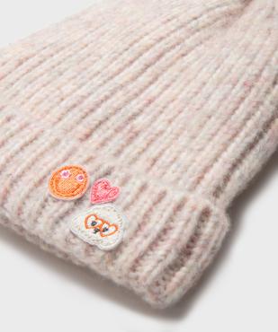 Bonnet doublé polaire bébé fille vue2 - GEMO (ACCESS) - GEMO