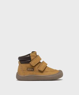 Chaussures premiers pas à scratch bébé garçon - GEPY vue1 - GEPY - GEMO