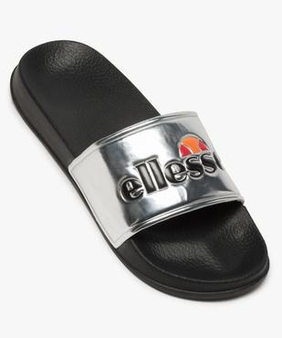 Mules de piscine femme à bandeau métallisé - Ellesse vue5 - ELLESSE - GEMO