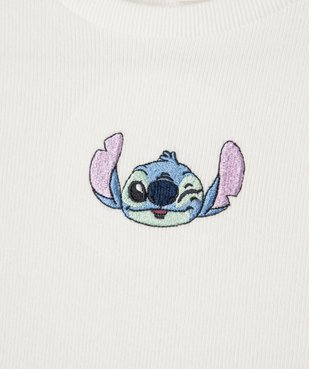 Tee-shirt à manches courtes avec motif Stitch fille - Disney vue3 - LILO & STITCH - GEMO