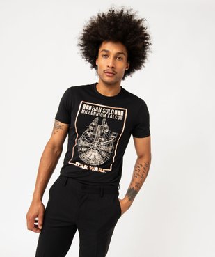 Tee-shirt manches courtes imprimé faucon Millenium homme - Star Wars vue1 - STAR WARS - GEMO