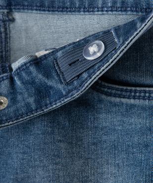 Short bébé fille en jean délavé vue2 - GEMO 4G BEBE - GEMO