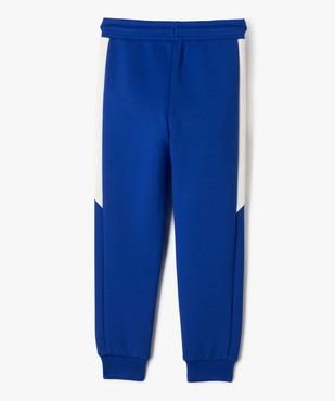 Pantalon de jogging tricolore garçon vue4 - GEMO (ENFANT) - GEMO