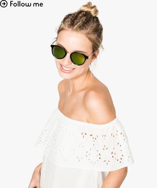 Lunettes de soleil à verres miroir  vue1 - GEMO (ACCESS) - GEMO