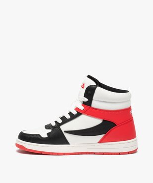 Baskets garçon mid-cut retro multicolores - Fila Danilo vue3 - FILA - GEMO