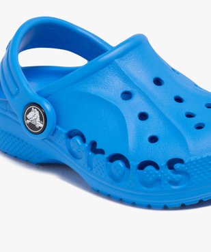 Sabots souples garçon dessus perforé et à lettres ajourées Baya - Crocs vue6 - CROCS - GEMO