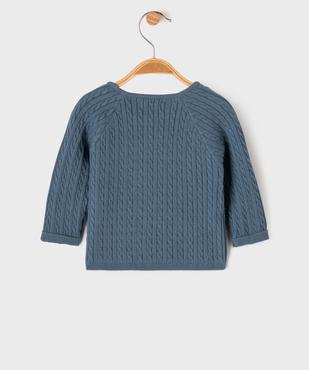 Gilet brassière avec fermeture latérale bébé vue3 - GEMO(BB COUCHE) - GEMO