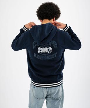 Sweat zippé à capuche homme - Camps United vue3 - CAMPS GEMO FOR GOOD - GEMO