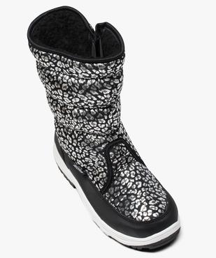 Après-skis  femme motifs métallisés vue5 - GEMO (EQUIPT) - GEMO