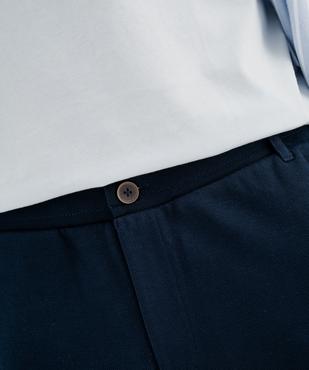 Bermuda en maille piquée coupe ample homme vue3 - GEMO 4G HOMME - GEMO