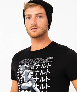 Tee-shirt à manches courtes imprimé homme - Naruto Shippuden vue6 - NARUTO - GEMO