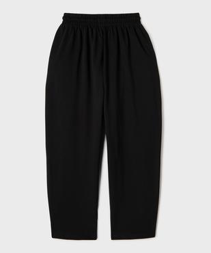 Pantalon de jogging ample avec ceinture ajustable fille vue3 - GEMO (JUNIOR) - GEMO