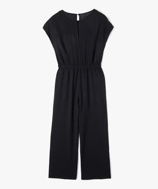 Combinaison pantalon à manches courtes fluide fille vue4 - GEMO 4G FILLE - GEMO