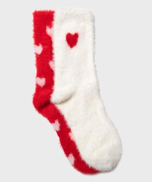 Chaussettes d'intérieur femme (lot de 2) vue1 - GEMO(HOMWR FEM) - GEMO