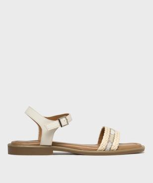 Sandales plates à strass femme vue1 - VALENTINA BALDA - GEMO