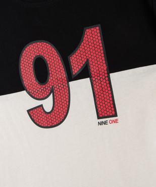 Tee-shirt bicolore graphique garçon vue2 - GEMO 4G GARCON - GEMO