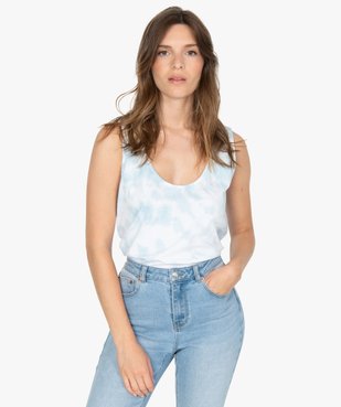 Débardeur femme ample tie-and-dye vue1 - GEMO(FEMME PAP) - GEMO