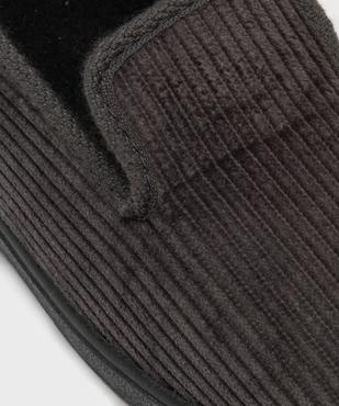 Chaussons confort en velours côtelé homme vue7 - G'FLEX GEMO FOR GOOD - GEMO