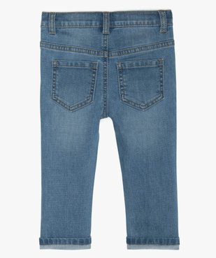 Jean bébé garçon slim en denim confort - Lulu Castagnette vue2 - LULUCASTAGNETTE - GEMO
