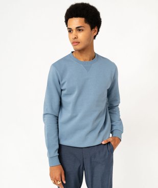 Sweat avec intérieur molletonné homme vue1 - GEMO 4G HOMME - GEMO