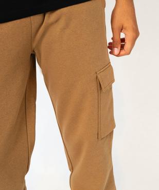 Pantalon de jogging coupe cargo homme vue2 - GEMO 4G HOMME - GEMO