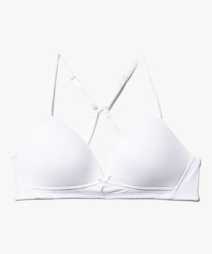 Soutien-gorge avec bonnets paddés et bretelles multipositions fille vue1 - GEMO (JUNIOR) - GEMO