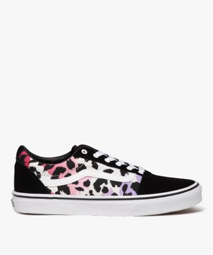 Baskets femme en toile à motif léopard coloré - Vans vue1 - VANS - GEMO