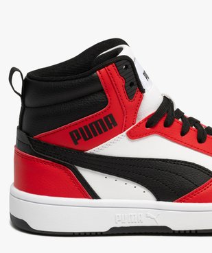 Baskets montantes tricolores garçon - Puma vue6 - PUMA - GEMO