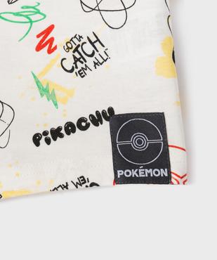 Tee-shirt manches courtes imprimé all over garçon - Pokémon vue2 - POKEMON - GEMO