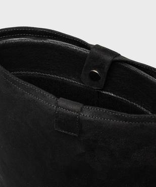 Bottes cavalières 2-en-1 avec guêtres en suédine amovibles femme vue6 - FOLLOW ME - GEMO
