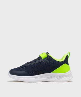Baskets Postie en mesh fermeture scratch garçon - Kappa vue3 - KAPPA - GEMO