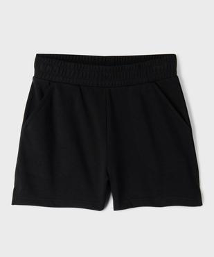 Short ample en maille French Terry fille vue1 - GEMO 4G FILLE - GEMO