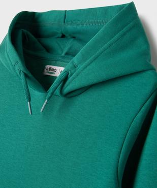 Sweat à capuche avec intérieur molletonné garçon vue2 - GEMO 4G GARCON - GEMO