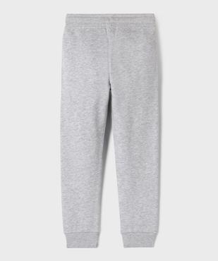 Pantalon de jogging coupe slim garçon vue3 - GEMO (ENFANT) - GEMO