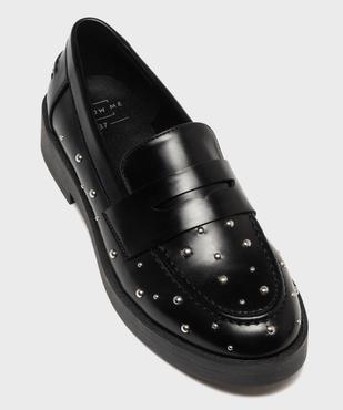 Mocassins avec clous métalliques sur semelle plateforme femme - Follow Me vue5 - FOLLOW ME - GEMO