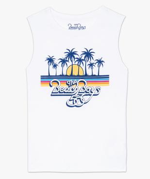 Tee-shirt femme sans manches imprimé The Beach Boys vue4 - FOLLOW ME - GEMO