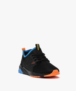 Baskets garçon avec détails fluo – Kappa San Diego vue2 - KAPPA - GEMO