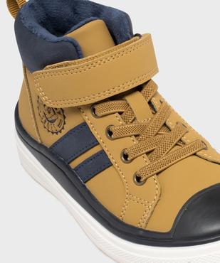 Boots à scratch avec doublure chaude garçon - Buggy vue15 - BUGGY - GEMO